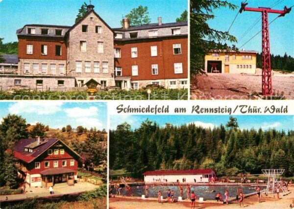Schmiedefeld Rennsteig Erholungsheim Stutenhaus Liftbaude Eise