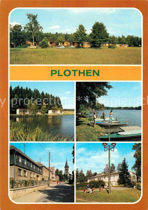 Plothen Fürstenteich Hausteich Ortsmotiv Jugend
