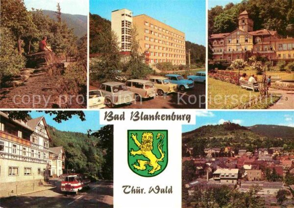 Bad Blankenburg Griesbachfelsen FDGB Urlauberheim Schwa