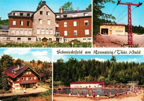 Schmiedefeld Rennsteig Erholungsheim Stutenhaus Liftbaude Eise