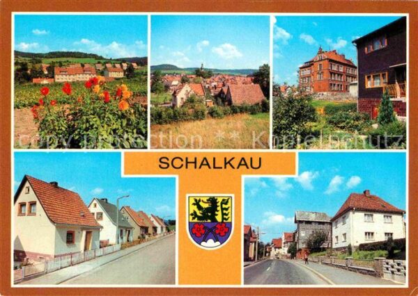 Schalkau Siedlung im Grund Polytechnische Obersc