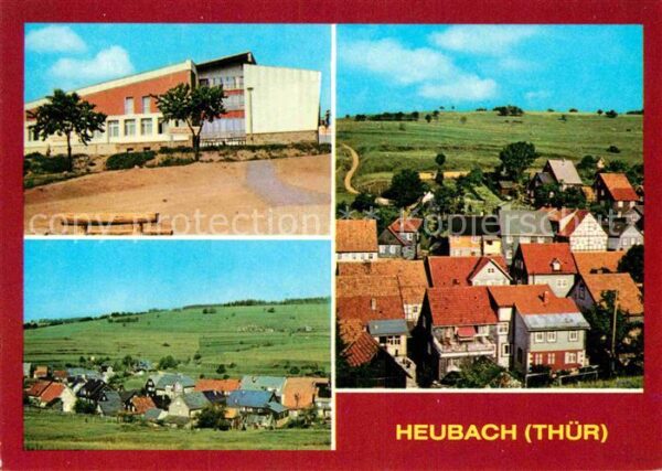 Heubach Thueringen FDGB Erholungsheim Hermann Duncker Teil