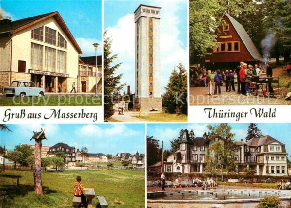 Masserberg FDGB Erholungsheim Otto Grotewohl Renns