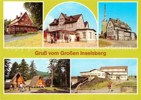 Grosser Inselsberg Ferienheim Haus am Reitstein HO Gaststä