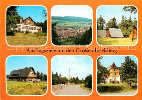Grosser Inselsberg Ausflugsziele Gaststätte Mommelstein Wa