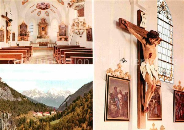 Zams Wallfahrtskirche Inri Kreuz Gasthaus Kr