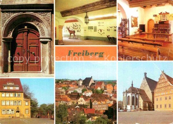 Freiberg Sachsen Renaissance Portal Museum Betstube Körn