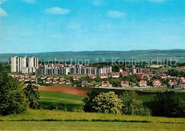 Coburg Panorama Blick zum Hörnleinsgrund