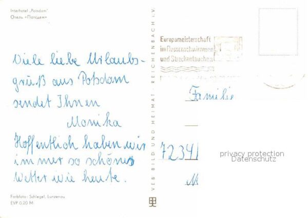 Potsdam Interhotel Potsdam an der Havel Schwäne – Bild 2