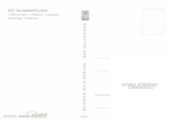 Schmiedefeld Rennsteig Blick auf Vesser Filmbühne Stutenhaus K – Bild 2