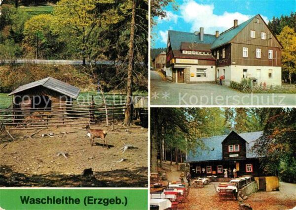 Waschleithe Tierpark Gaststätte Osterlamm und Köhle