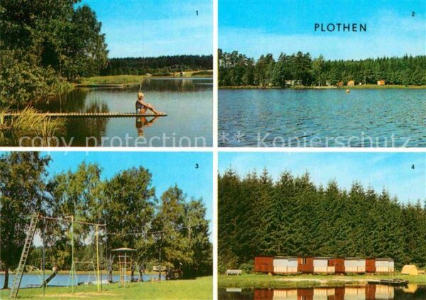 Plothen Hausteich Anlagen Zeltjugendherberge Bu