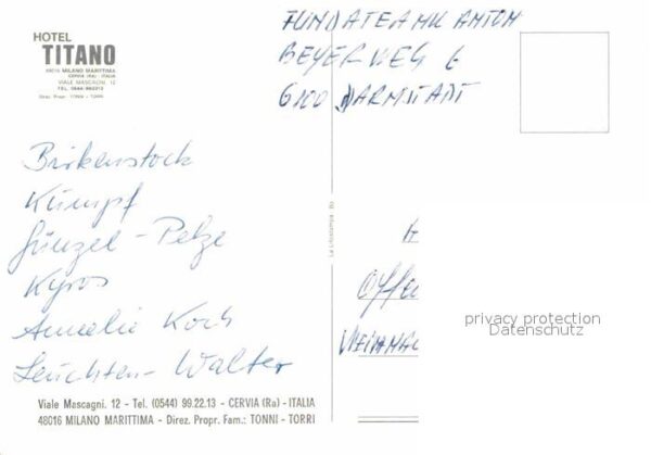 Milano Marittima Hotel Titano Strand – Bild 2