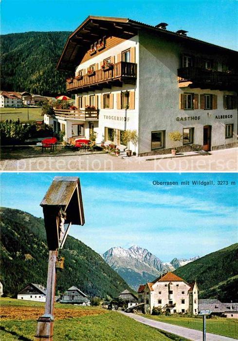 Oberrasen Gasthof Troger Albergo Wegekreuz Wildga