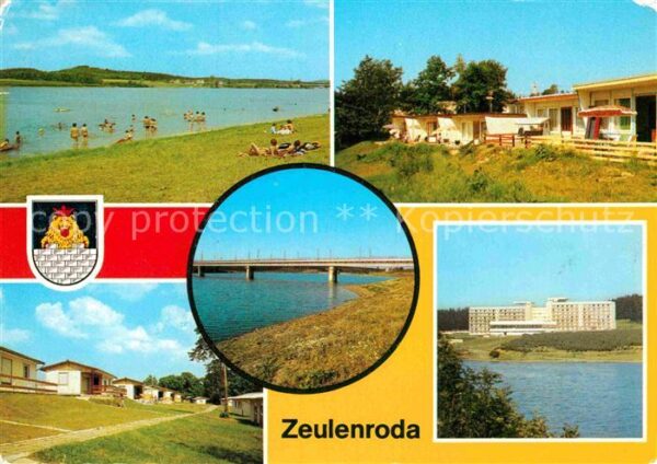 Zeulenroda-Triebes Strandbad Bungalowdorf Zadelsdorf Brück