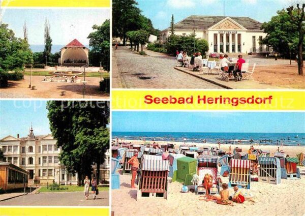 Heringsdorf Ostseebad Usedom Konzertplatz Kulturhaus FDGB Erholungsh