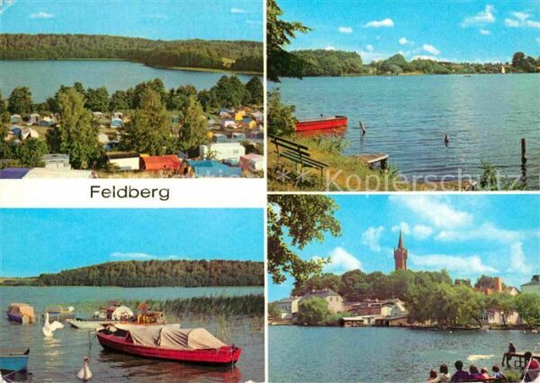 Feldberg Mecklenburg Campingplatz Hüttenberg am Breiten Luzi