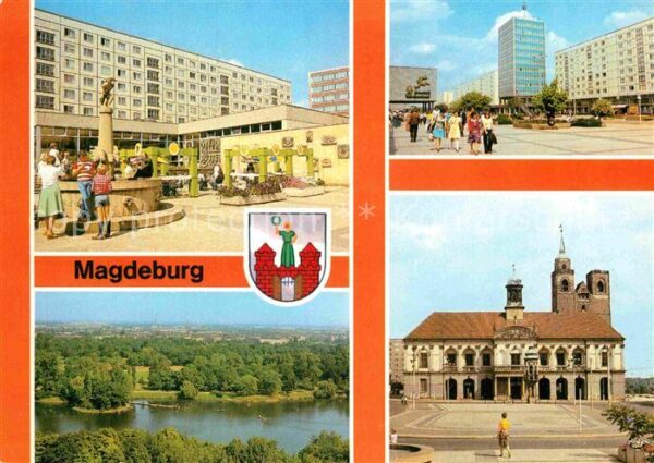 Magdeburg Eulenspiegelbrunnen Karl Marx Strasse H