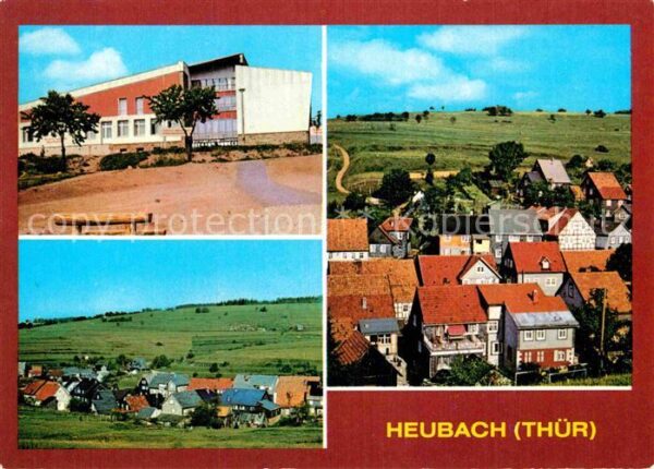 Heubach Thueringen FDGB Erholungsheim Hermann Duncker Teil