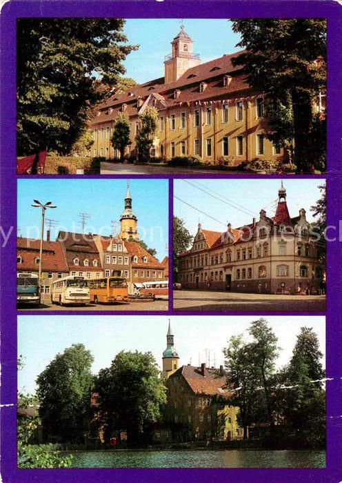 Pulsnitz Sachsen Klinik Platz der Befreiung Kulturhaus S