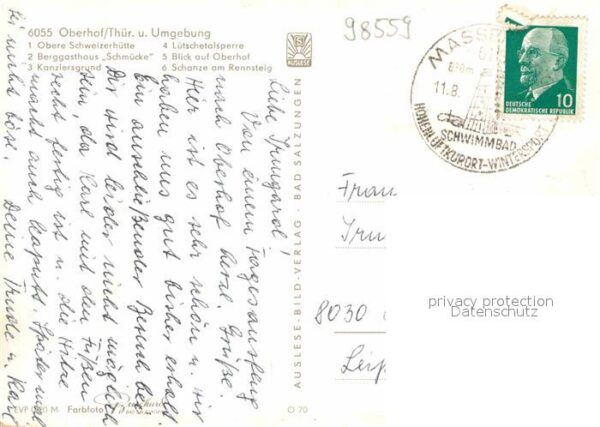 Oberhof Thueringen Schweizerhütte Berggasthaus Kanzlersgru – Bild 2