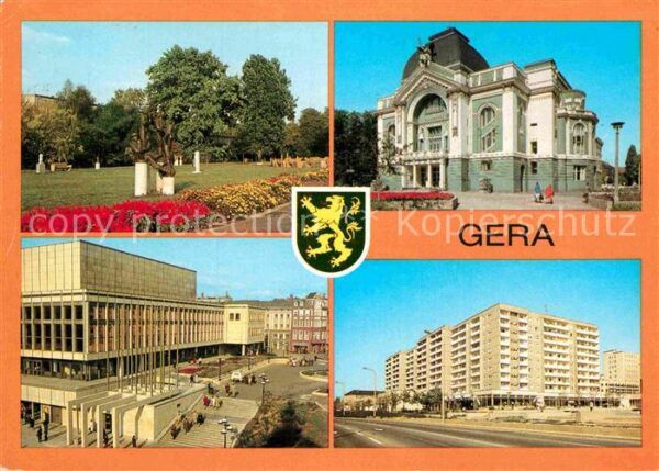 Gera Park der Opfer des Faschismus Theater H