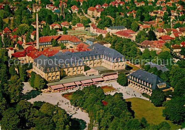 Bad Pyrmont Kurzentrum mit Kurhaus Fliegeraufnahme