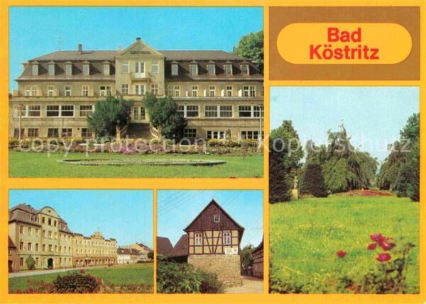 Bad Koestritz Sanatorium Ernst Thälmann Strasse HO Ga