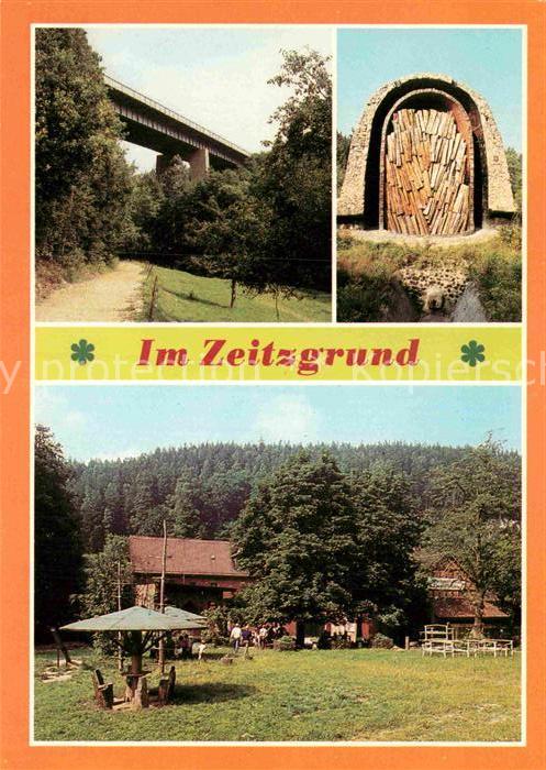 Stadtroda Autobahnbrücke Pechofen Waldgaststätte