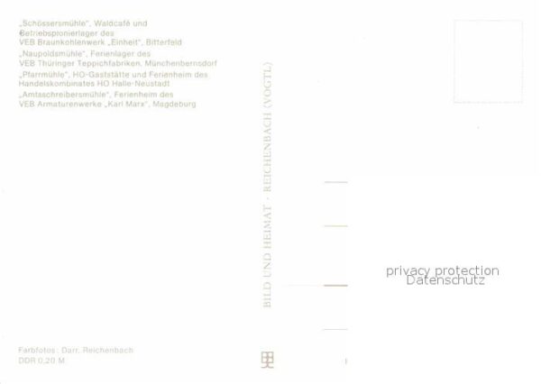 Bitterfeld Pionierlager Ferienlager HO Gaststätte – Bild 2