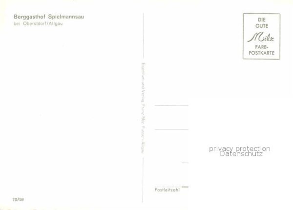 Oberstdorf Berggasthof Spielmannsau Allgäuer Alpen – Bild 2