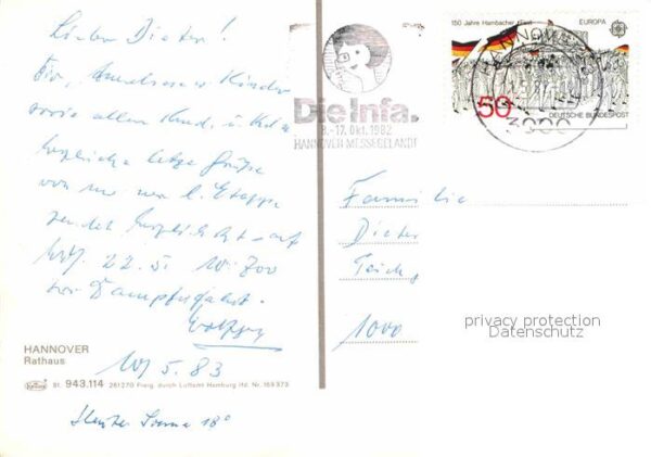 Hannover Rathaus Fliegeraufnahme – Bild 2