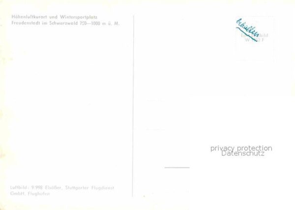 Freudenstadt Höhenluftkurort Wintersportplatz Fliege – Bild 2