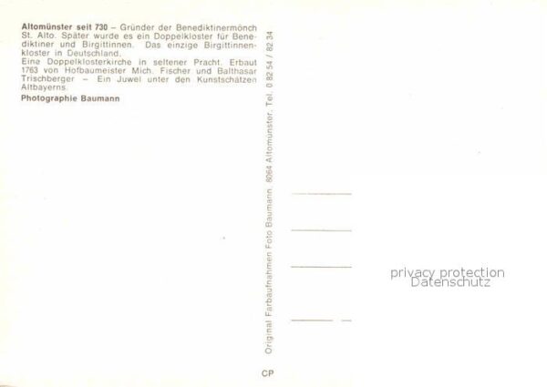Altomuenster Kloster Fliegeraufnahme – Bild 2