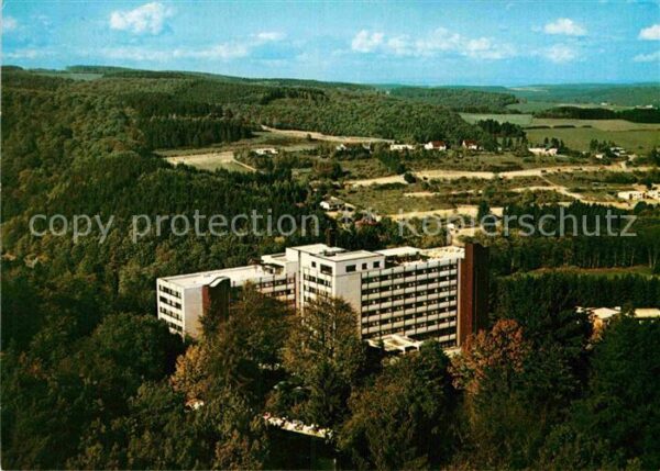 Bad Schwalbach Tannenwaldklinik Fliegeraufnahme
