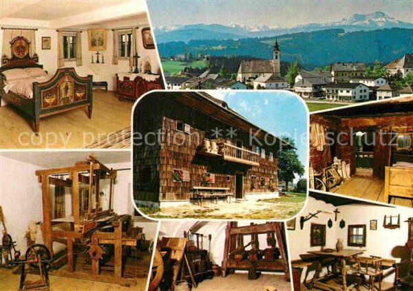 Neukirchen Voeckla Freilichtmuseum Stehrerhof Ortsansicht