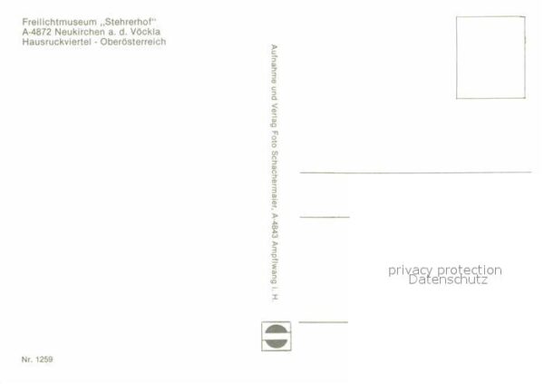 Neukirchen Voeckla Freilichtmuseum Stehrerhof Ortsansicht – Bild 2
