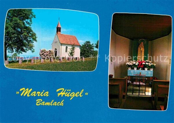 Bamlach Maria Hügel Kapelle Altar