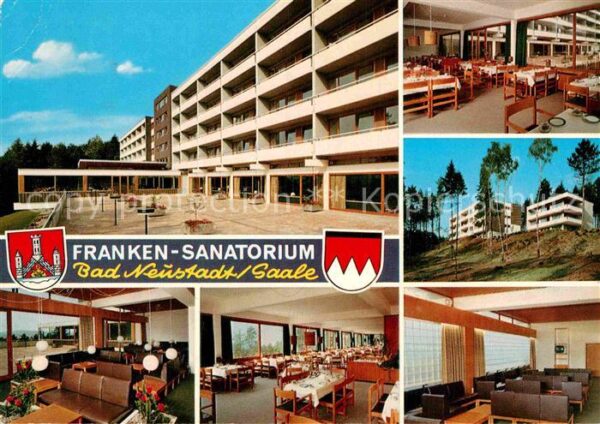 Bad Neustadt Franken Sanatorium Restaurant Speisesaa