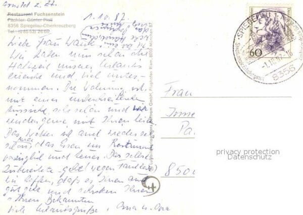 Oberkreuzberg Hotel Restaurant Fuchsenstein Fliegerau – Bild 2