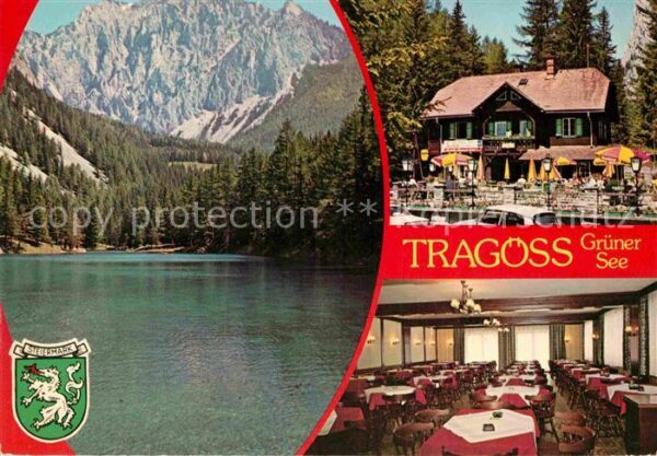 Tragoess Gasthaus Seehof Grüner See Alpen