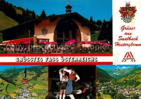 Saalbach-Hinterglemm Saalbacher Fass Gaststätte Restaurant T