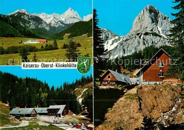 Kaiserau Admont Alpenschlössl Oberst Klinke Hütte Alpen