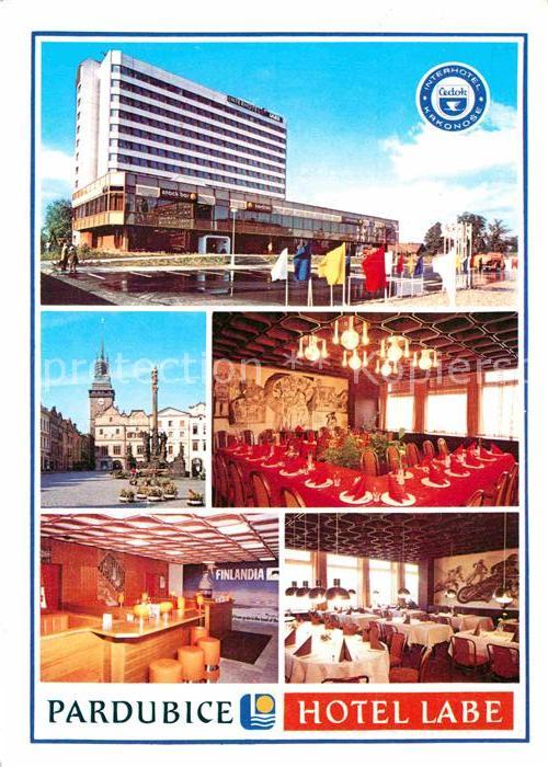 Pardubice Pardubitz Hotel Labe Restaurant Bar Hauptplatz Sä