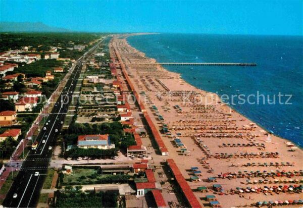 Forte dei Marmi Panorama dall aereo