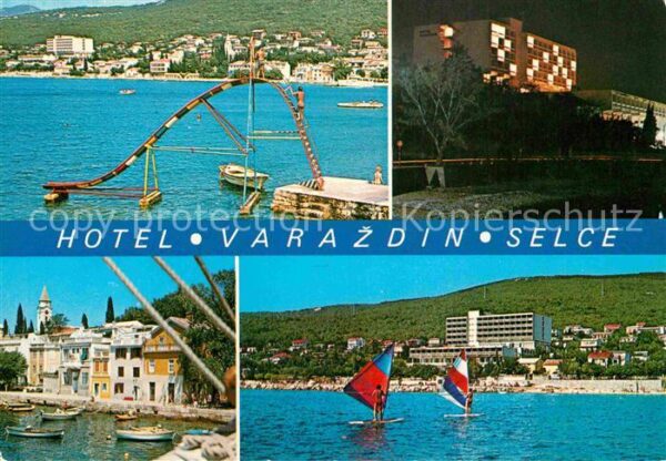 Selce Crikvenica Hotel Varazdin Badestrand Windsurfen Ru