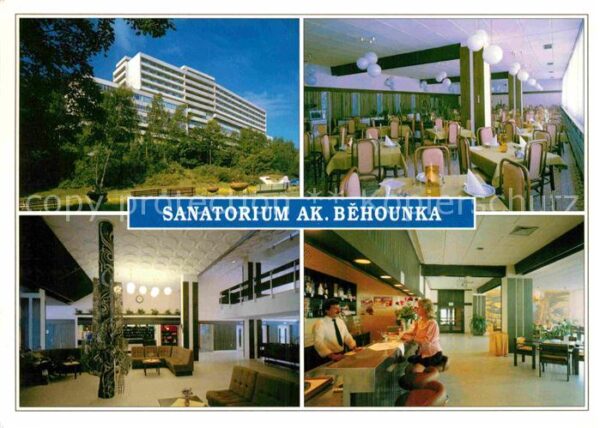 Jachymov Sanatorium ak Behounka Restaurant Foyer