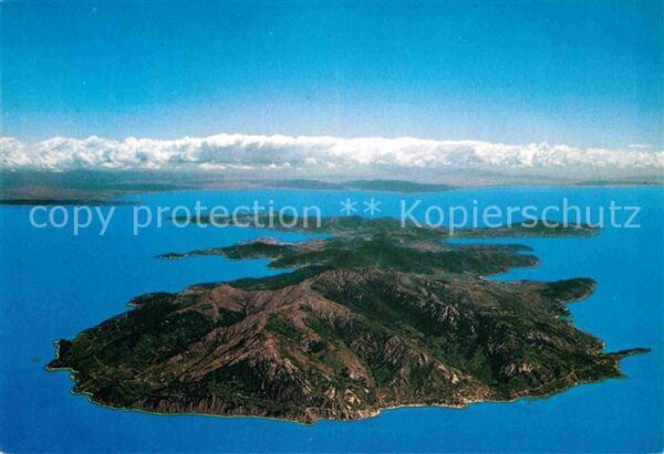 Isola d Elba Fliegeraufnahme