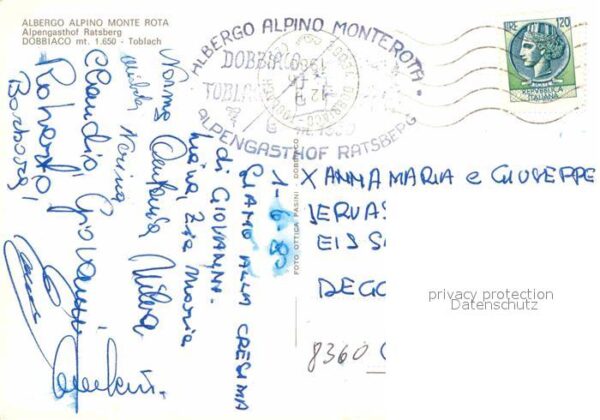 Dobbiaco Pustertal Suedtirol Albergo Alpino Monte Rota Alpengasthof – Bild 2