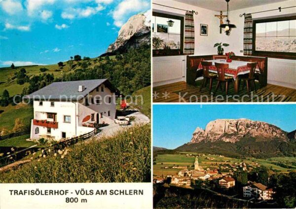 Voels Schlern Suedtirol Trafisölerhof Urlaub auf dem Bauernhof